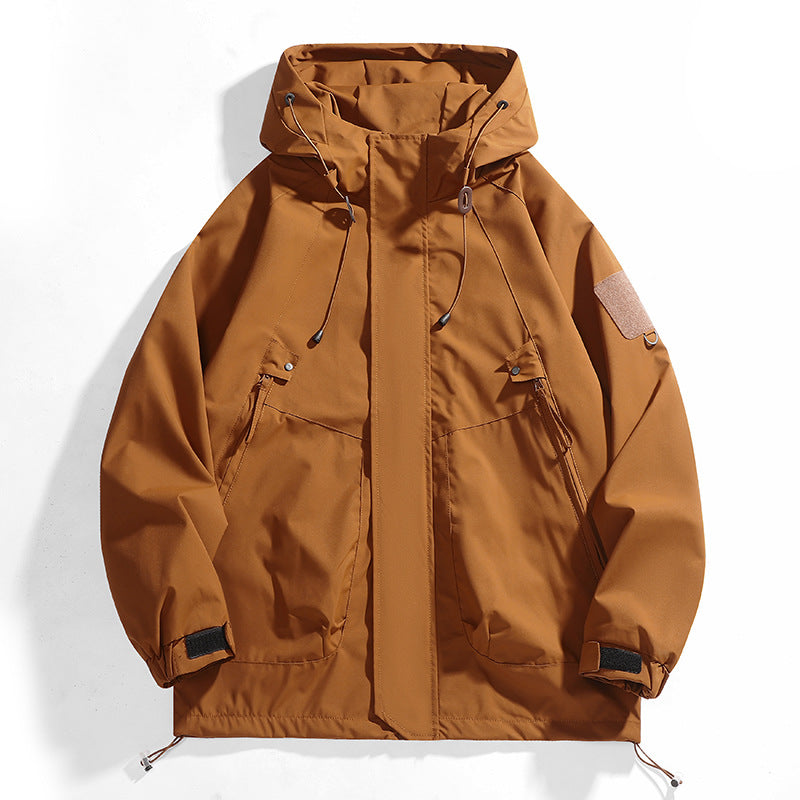 Veste Outdoor Coupe-Vent à Capuche Homme – Légère et Compacte