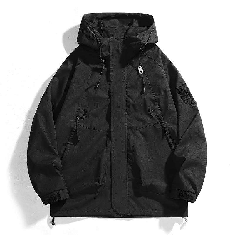 Veste Outdoor Coupe-Vent à Capuche Homme – Légère et Compacte