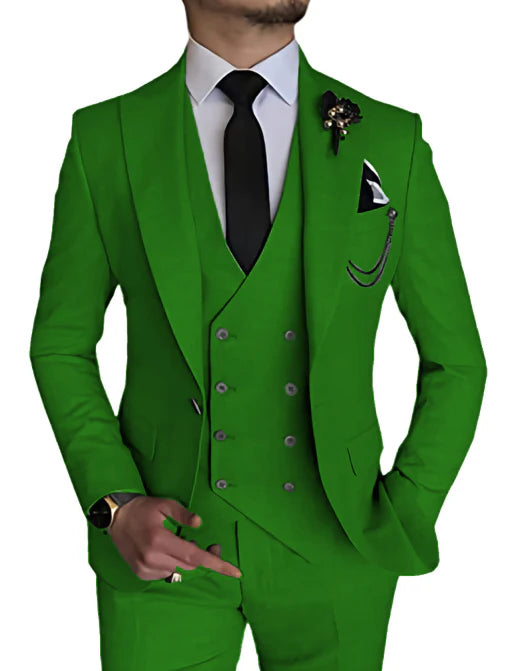 Costume 3 Pièces À Double Boutonnage Invité De Mariage Pour Homme | Tenue De Cérémonie