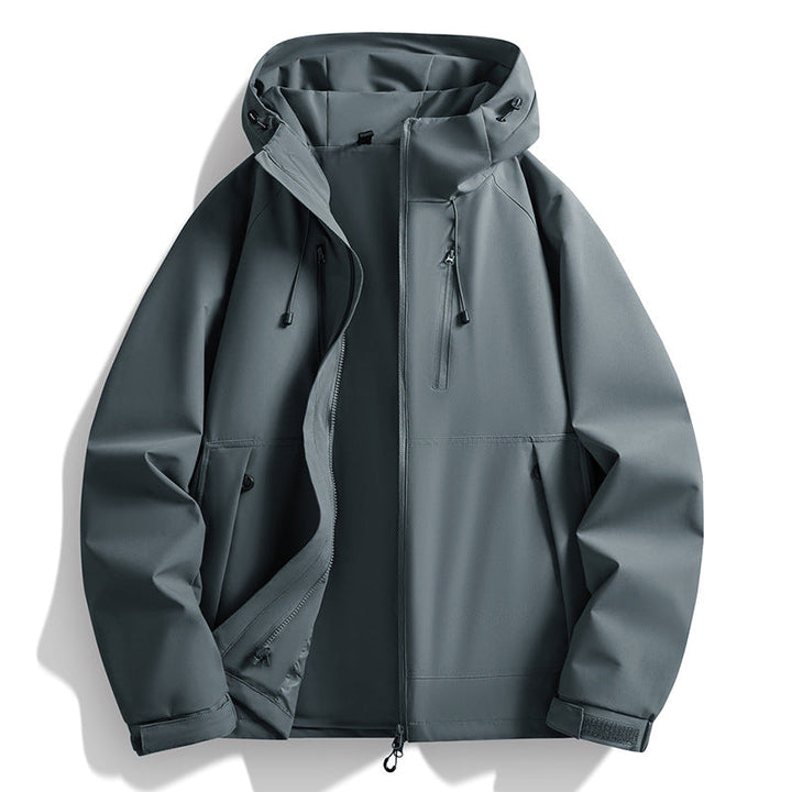 Veste Outdoor Coupe-Vent à Capuche Homme
