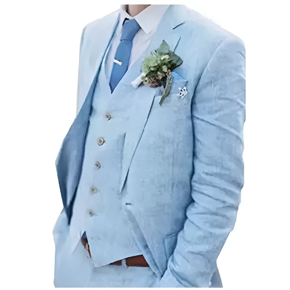 Costume 3 Pièces Été Invité À Un Mariage Pour Homme | Moderne