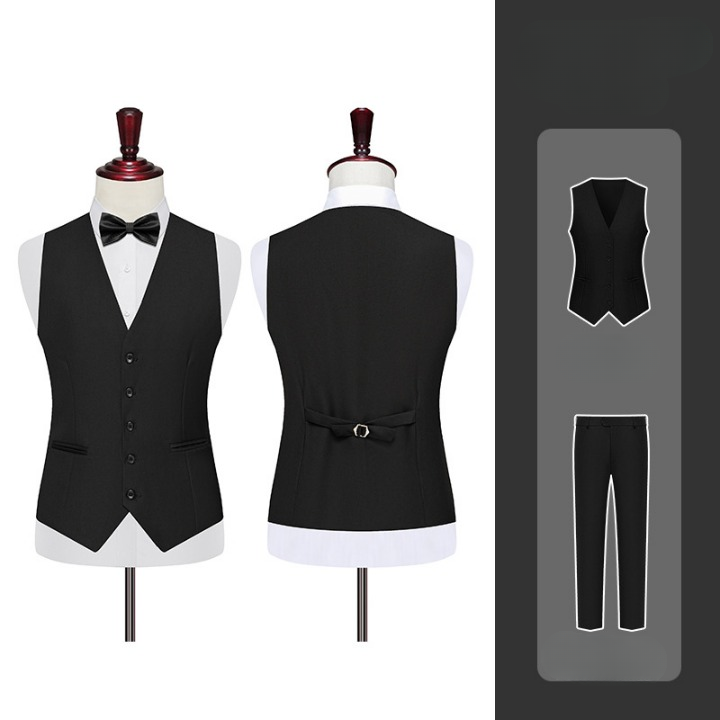 Costume Deux Pièces Formel Invité De Mariage Pour Homme | Noir
