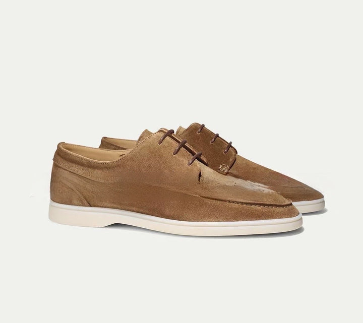 Mocassins Bertrand pour homme à lacets classiques, finition travaillée et silhouette polyvalente adaptée au quotidien soigné.