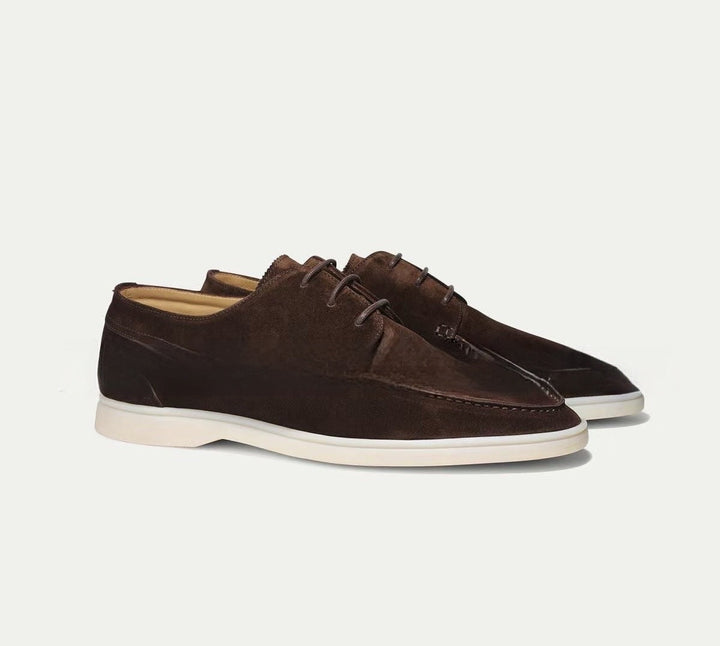 Mocassins Bertrand pour homme à lacets classiques, finition travaillée et silhouette polyvalente adaptée au quotidien soigné.
