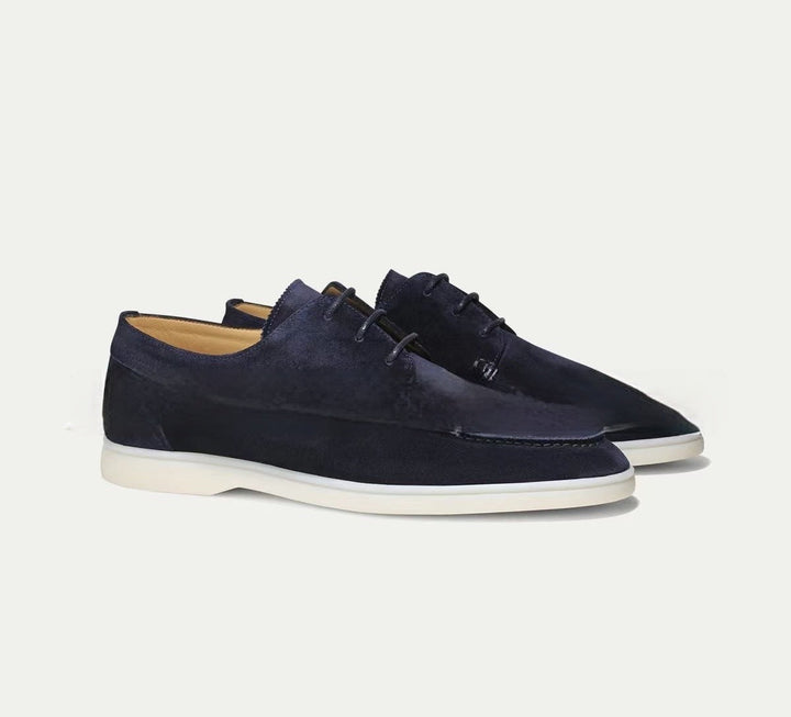 Mocassins Bertrand pour homme à lacets classiques, finition travaillée et silhouette polyvalente adaptée au quotidien soigné.