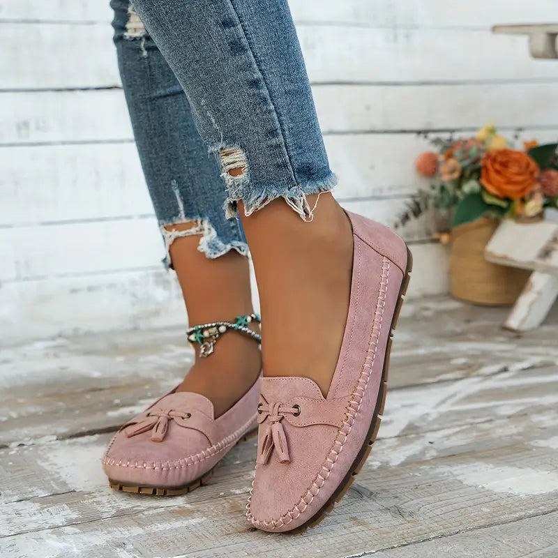 Polly | Mocassins plats décontractés pour femmes | Moderne