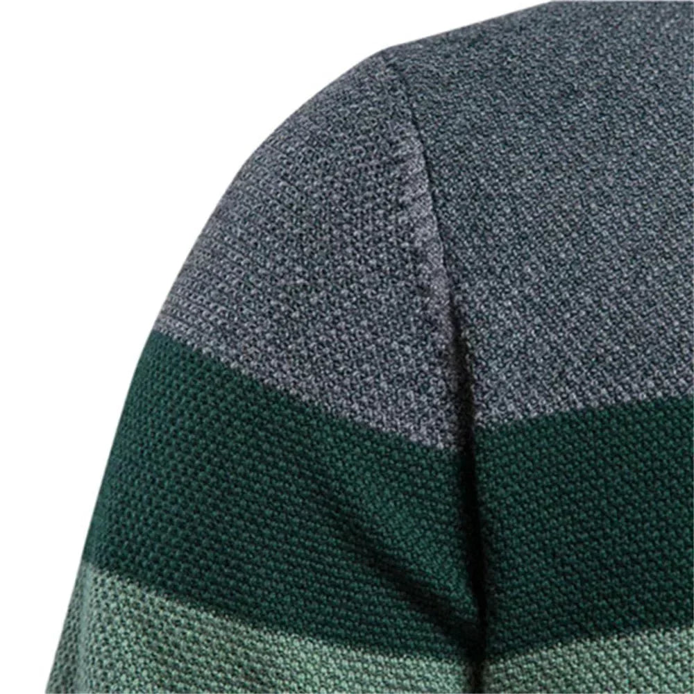 Cardigan en Maille Homme à Col Rond – Coupe Slim