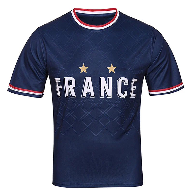 Maillot Entraînement Équipe de France | Séchage Rapide | Coupe du Monde 2026