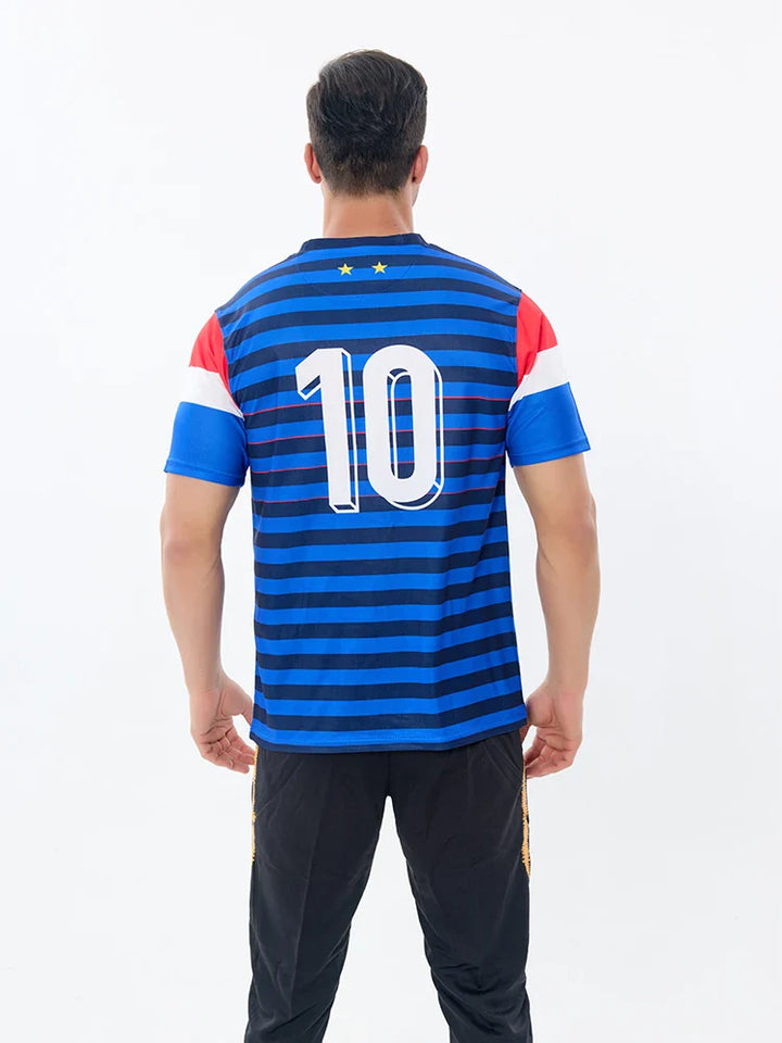 Maillot Fan Équipe de France N°10 | Édition Supporter | Coupe du Monde 2026