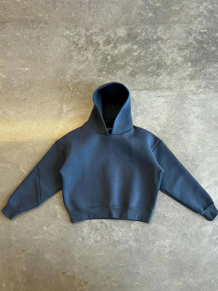 Oversize-Kapuzenpullover und weite Hose für Herren