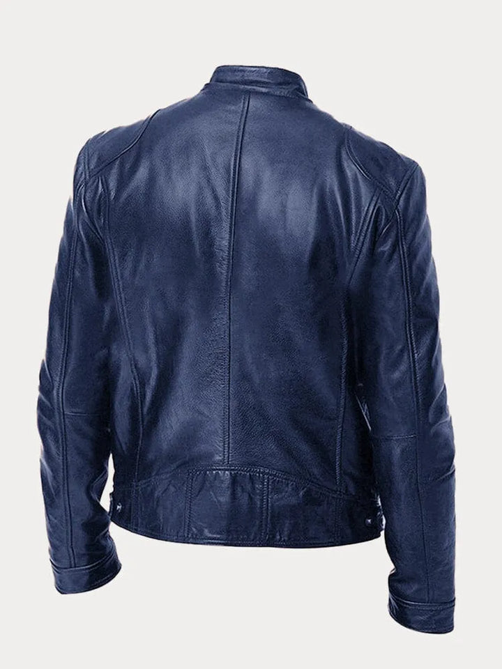 Veste en Cuir Décontractée Intemporelle