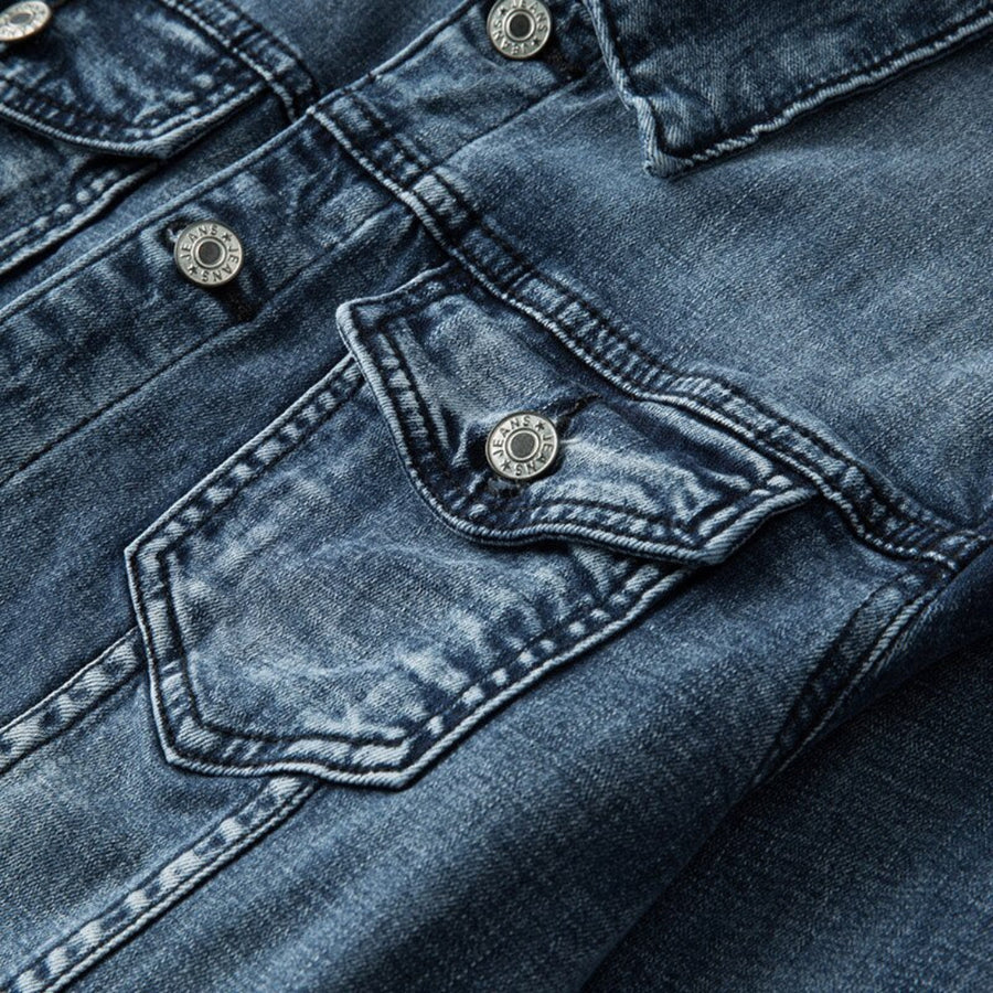 Nathan | Veste pour Homme | Boutonnée, Manches Longues & Moderne