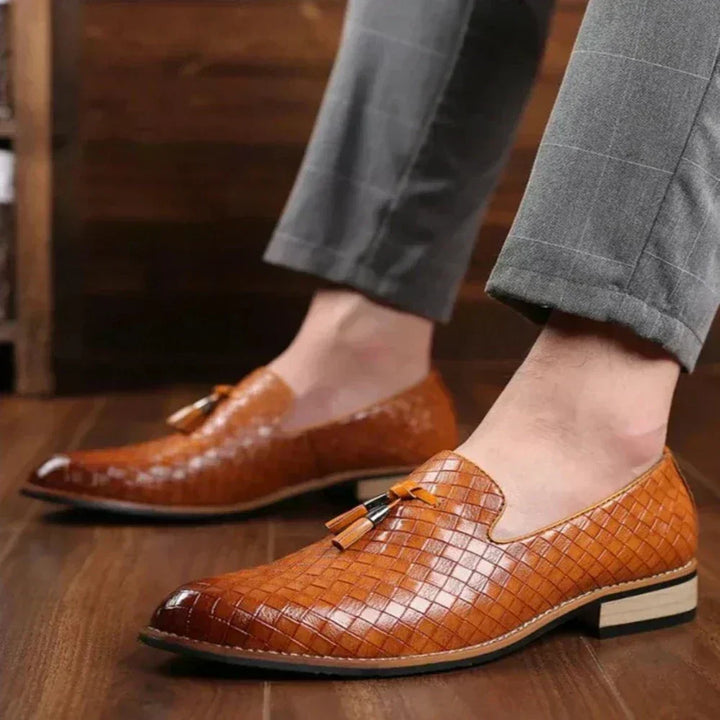 Invités De Mariage Mocassins À Pompons Pour Homme | Classiques