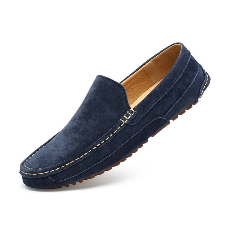 Mocassins Invités À Un Mariage Décontractés À Bout Rond Pour Homme | À Enfiler