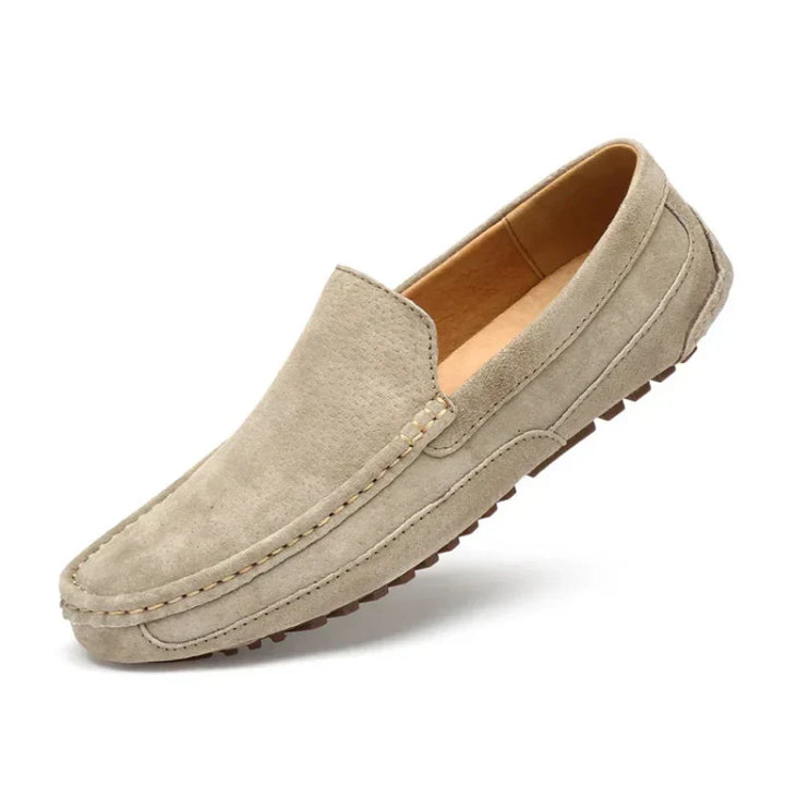 Mocassins Invités À Un Mariage Décontractés À Bout Rond Pour Homme | À Enfiler