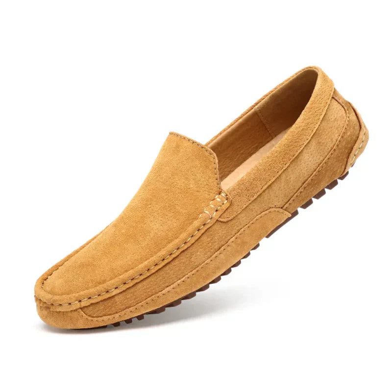 Mocassins Invités À Un Mariage Décontractés À Bout Rond Pour Homme | À Enfiler