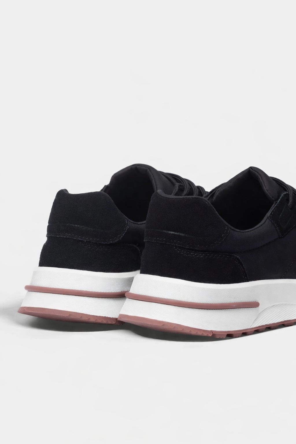 Herensneakers met dikke zool - sportief model met veters