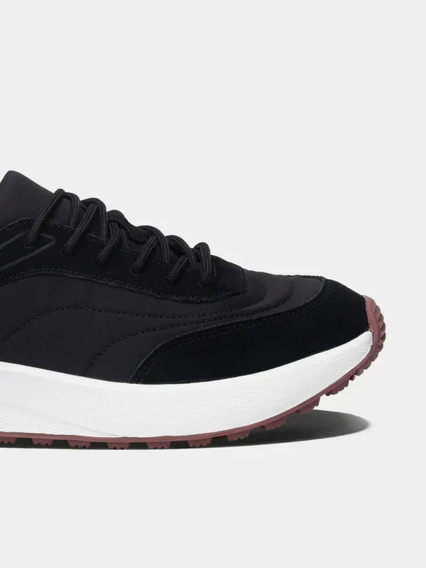 Herensneakers met dikke zool - sportief model met veters