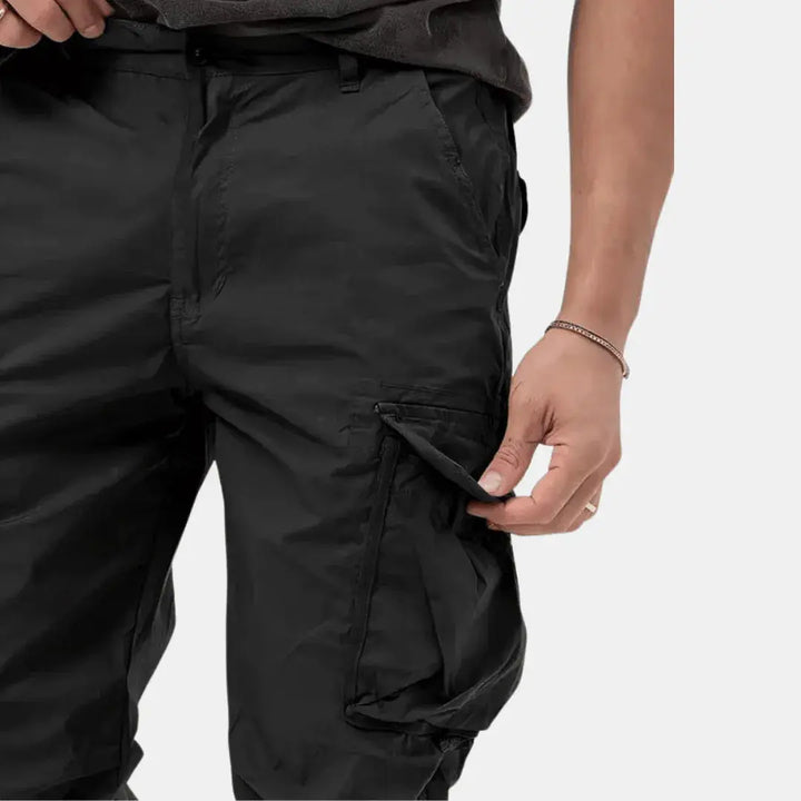 Jogger Cargo Homme Coupe Fusée à Taille Ajustable