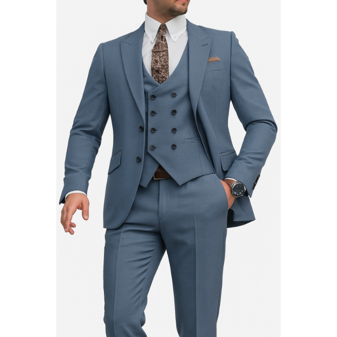 Costume 3 Pièces Sur Mesure Invité De Mariage Pour Homme | Classique