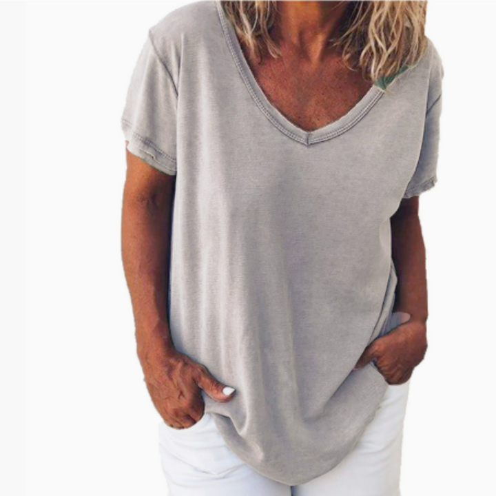 Edith | Chemise Manches Courtes Pour Femmes