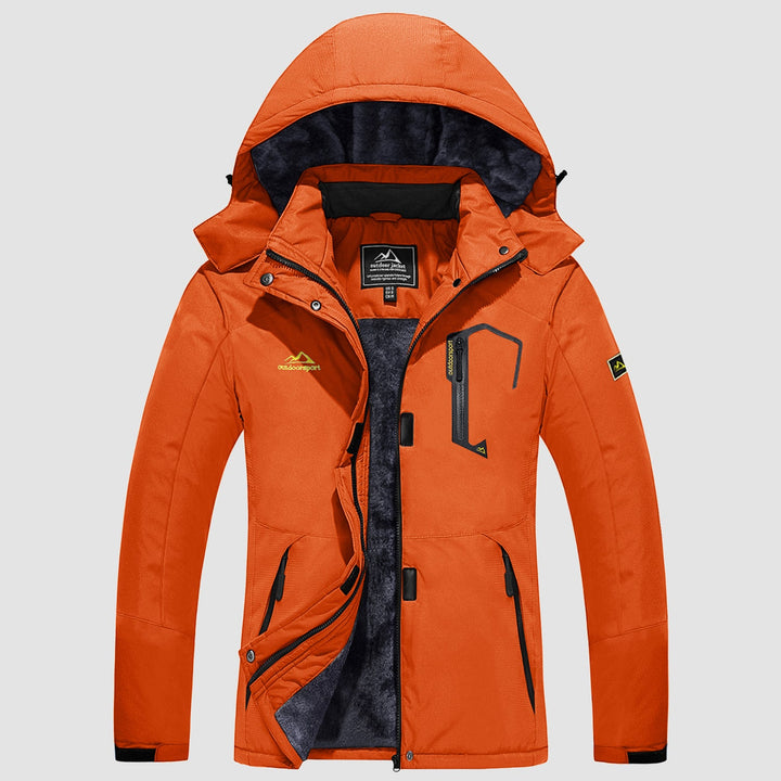 Waterdichte dames-ski-jas met fleecevoering
