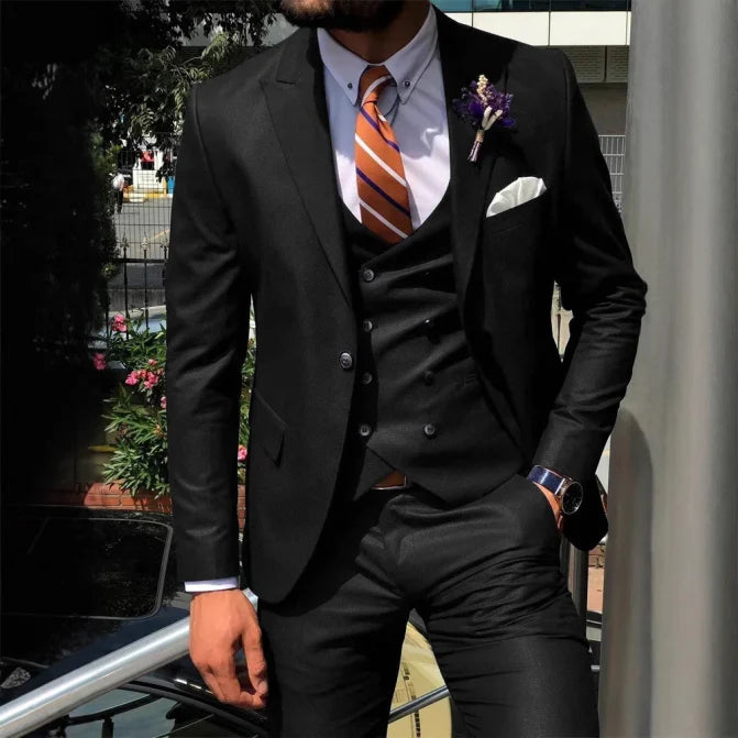 Costume 3 Pièces Sur Mesure Invité De Mariage Pour Homme | Classique