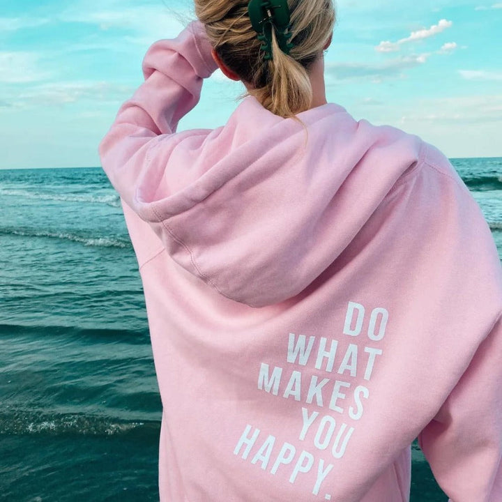 Liberté | Sweat à Capuche Inspirant en Coton Mélangé