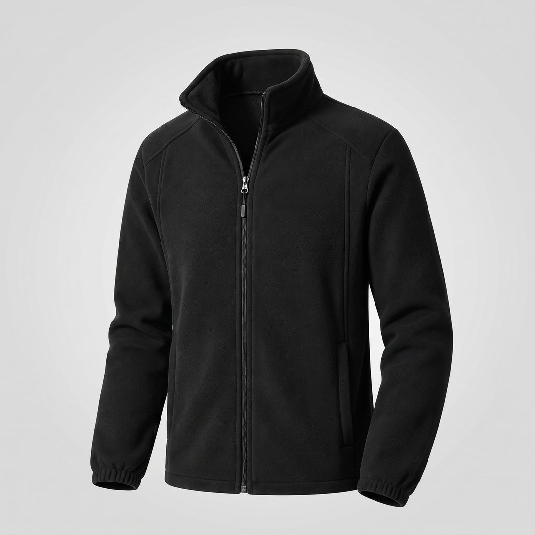 Veste Chauffante Homme USB Polaire Col Montant