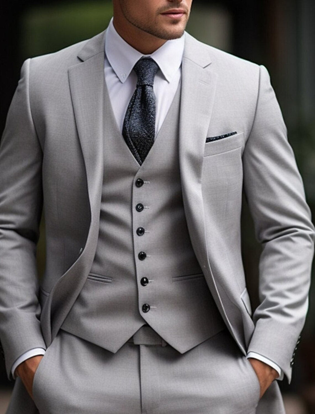 Costume Formel 3 Pièces Invité À Un Mariage Pour Homme | Professionnel