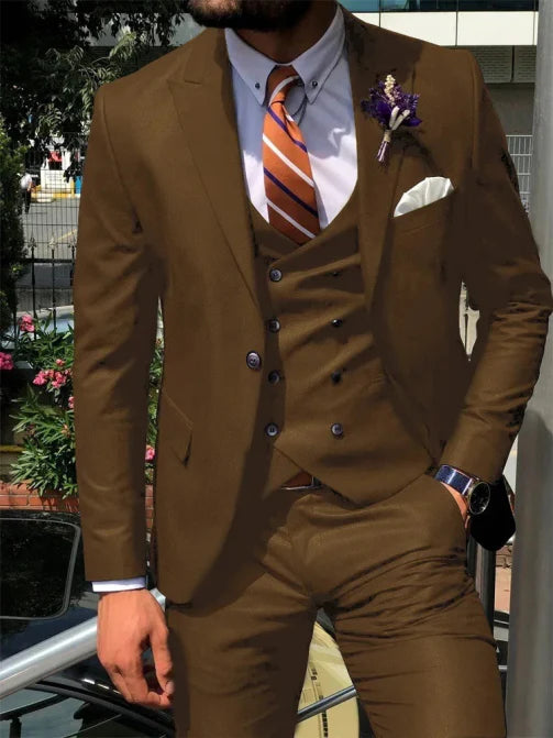 Costume 3 Pièces Sur Mesure Invité De Mariage Pour Homme | Classique