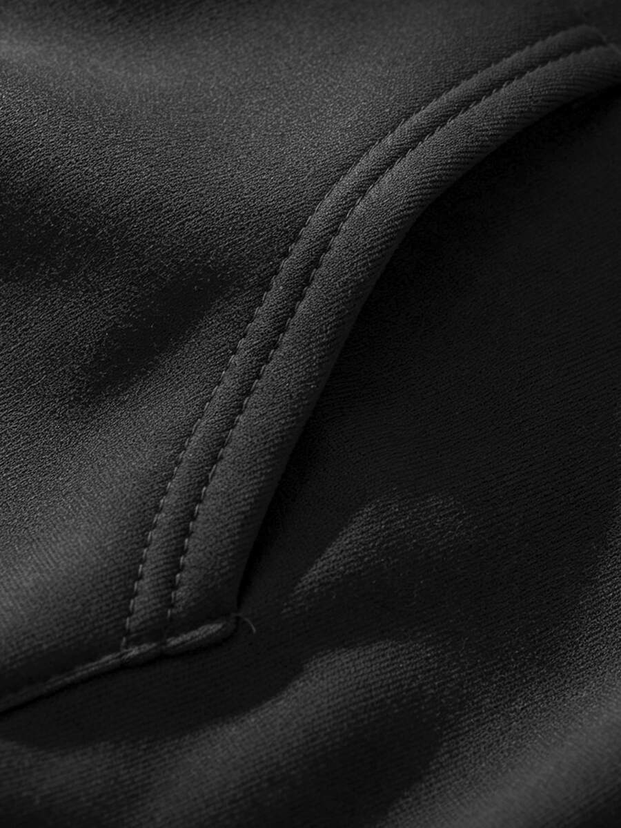 Herren-Trainingsanzug mit Kapuze, Reißverschluss und Baggy-Hose