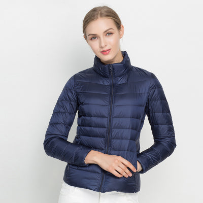 Doudoune Légère Imperméable Femme – Veste Cintrée de Mi-Saison