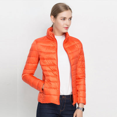 Doudoune Légère Imperméable Femme – Veste Cintrée de Mi-Saison