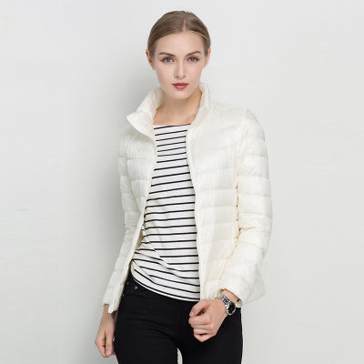 Doudoune Légère Imperméable Femme – Veste Cintrée de Mi-Saison