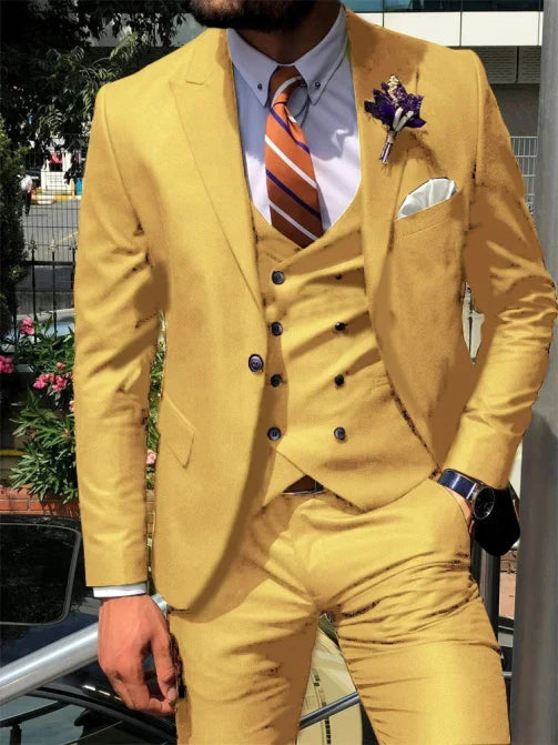 Costume 3 Pièces Sur Mesure Invité De Mariage Pour Homme | Classique