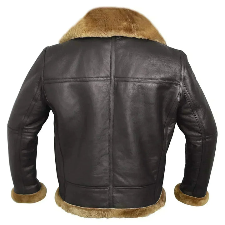 Bernard | Veste en cuir d'agneau véritable pour homme