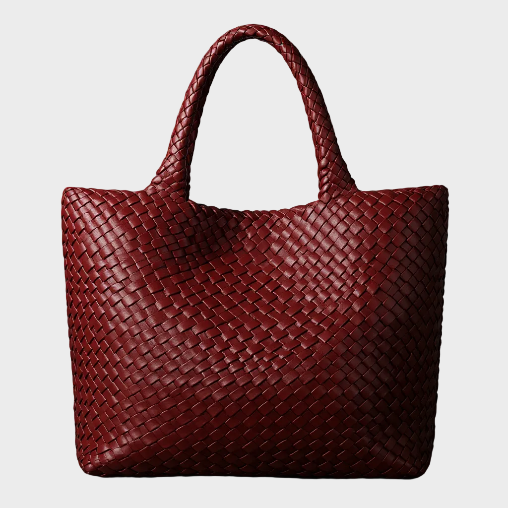 Sac Cabas Tressé Femme – Cuir Microfibre Souple
