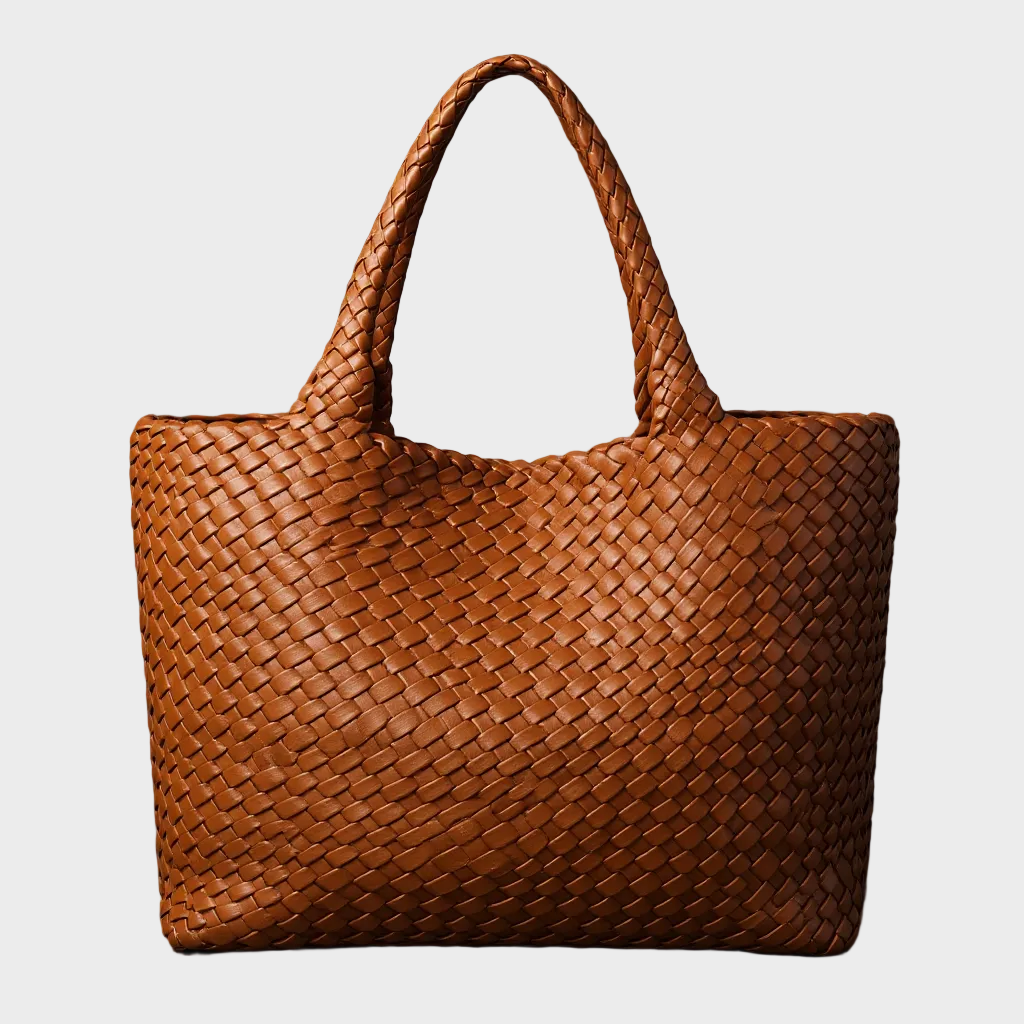Sac Cabas Tressé Femme – Cuir Microfibre Souple