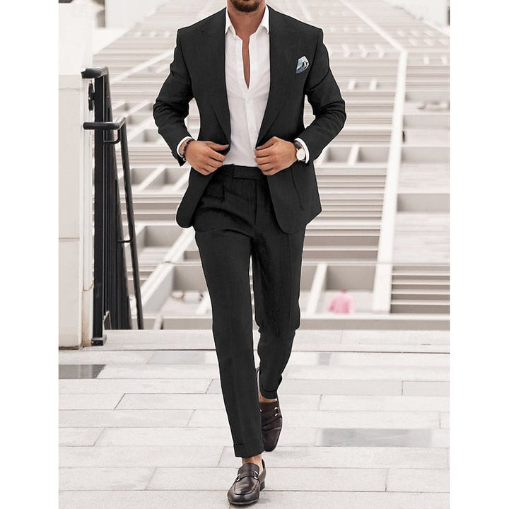 Costume Deux Pièces Sur Mesure Pour Invité De Mariage | Moderne