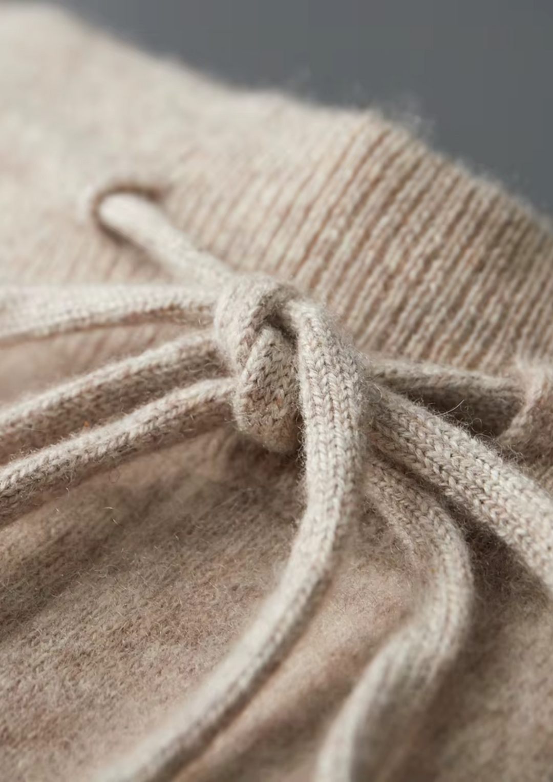 Ensemble en Maille Homme – Cardigan Zippé à Col Montant & Pantalon Fus