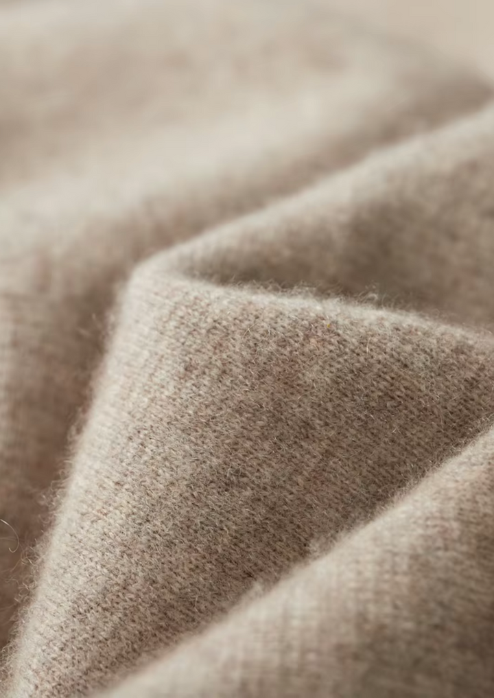 Completo in maglia da uomo - Cardigan con zip e pantaloni affusolati