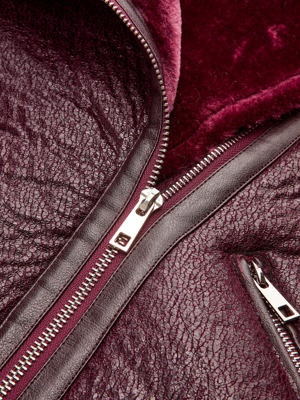 Veste Femme Biker Oversize Ceinturée Avec Fermeture Zippée Asymétrique