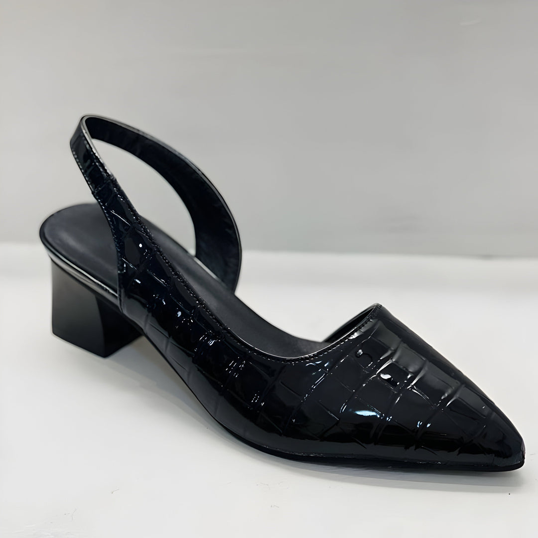 Chaussures à Talons Femme à Bout Large