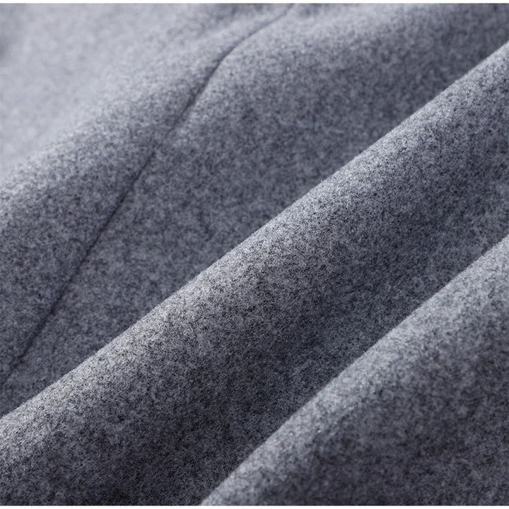 Manteau Femme en Mélange de Laine à Col Montant