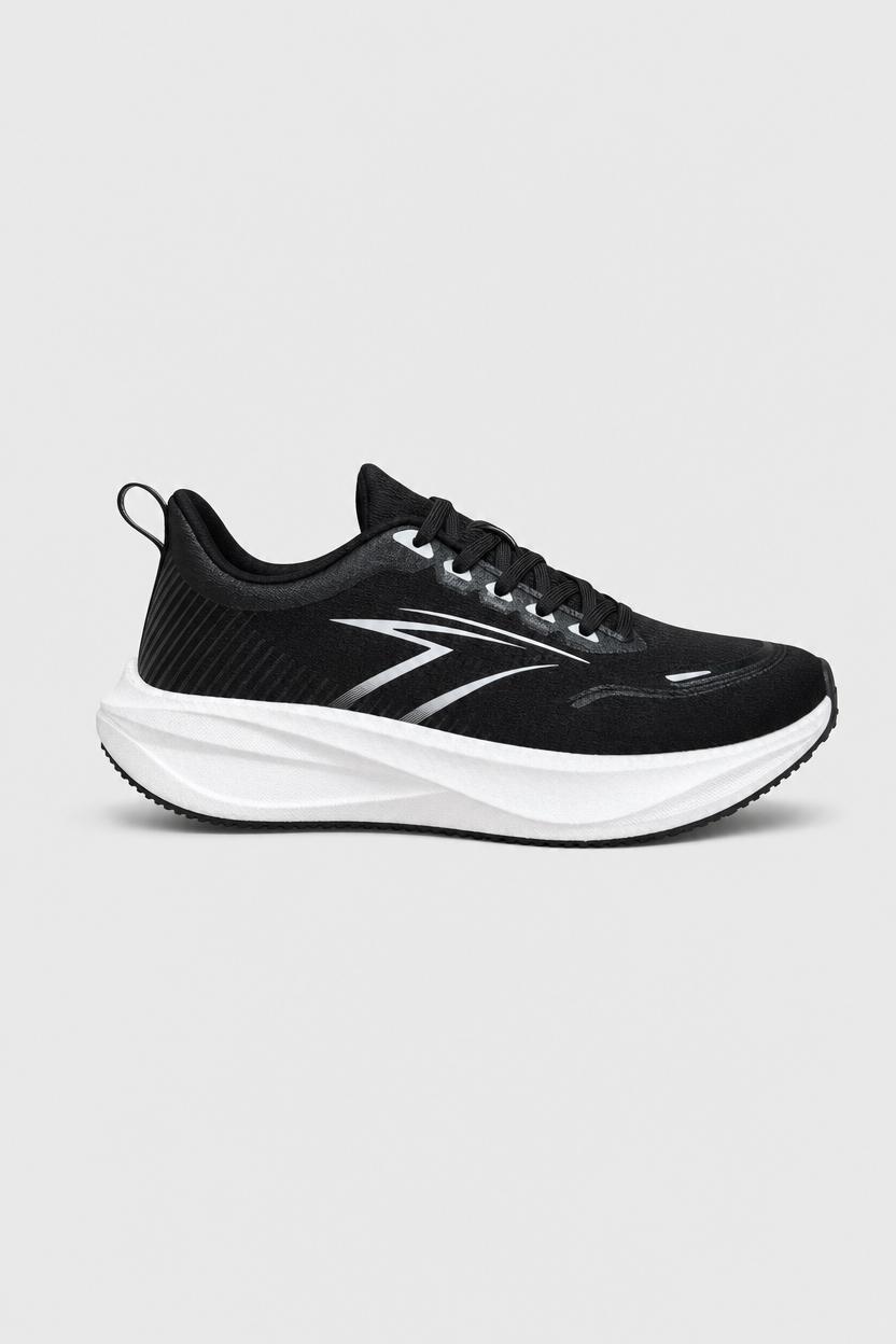 Scarpe da running da uomo - Suola spessa con lacci