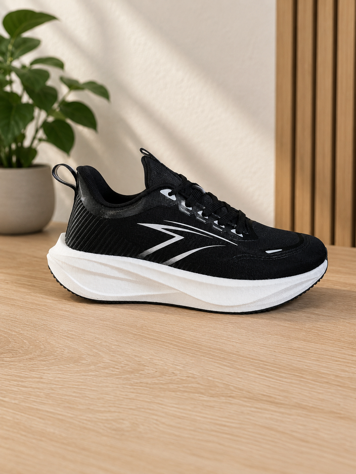Scarpe da running da uomo - Suola spessa con lacci