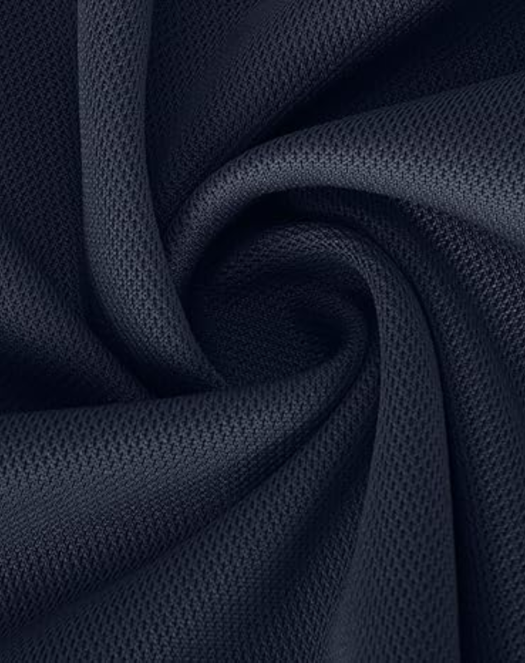 Langarm-Poloshirt für Herren aus Stretch-Strick mit Knopfleiste