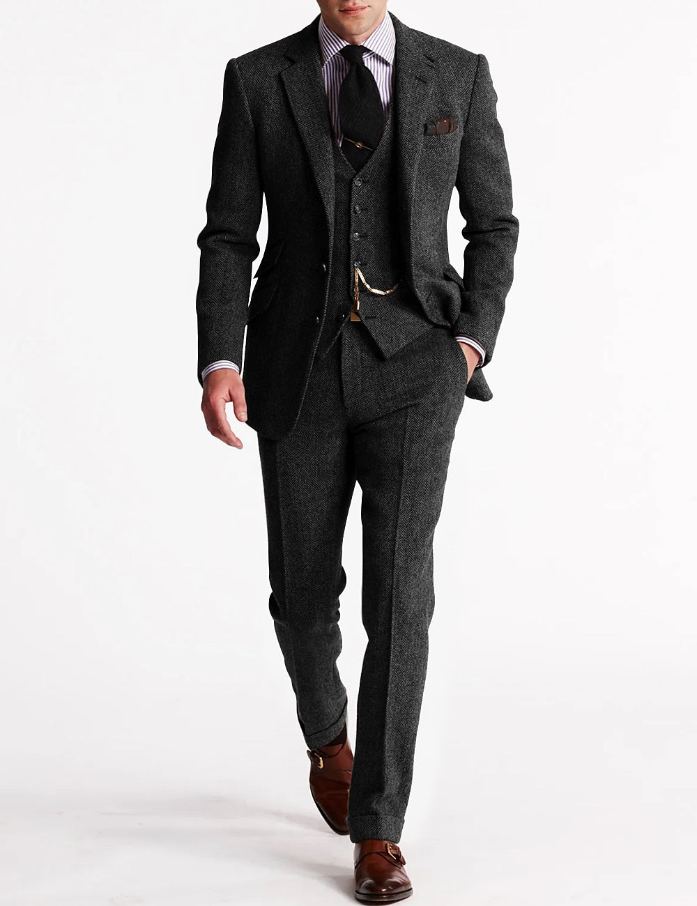 Costume 3 Pièces Classique Invité À Un Mariage Pour Homme | Sur Mesure