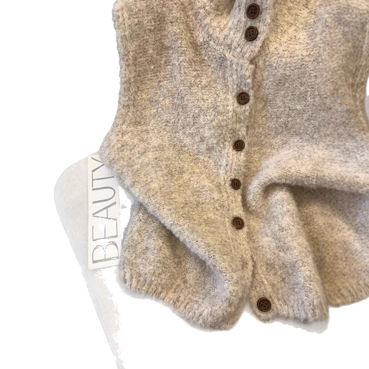Stacy | Gilet en Tricot Sans Manches Sophistiqué